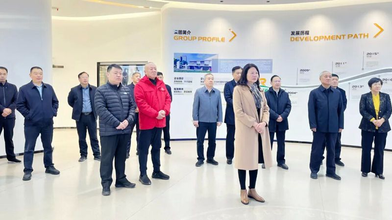 河南省政協(xié)副主席霍金花一行蒞臨旭瑞集團參觀(guān)調研！